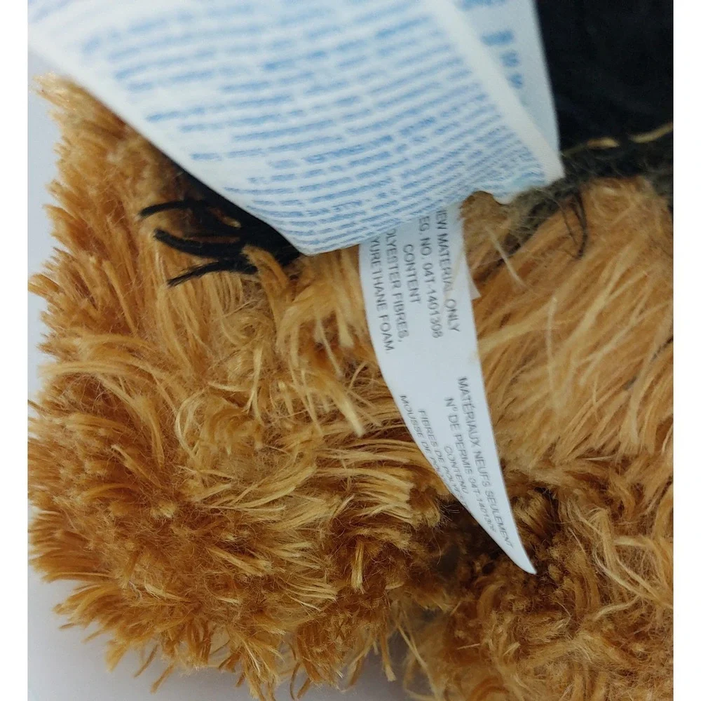Build A Bear Promise Pets Yorkshire Terrier Yorkie Black & Gold Plush Toy